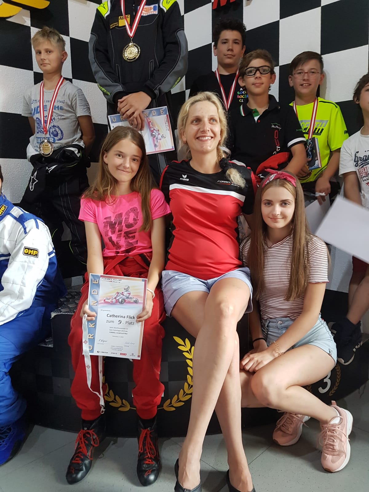 alle podium