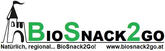 Logo, BioSnack2Go, Natürlich, regional...