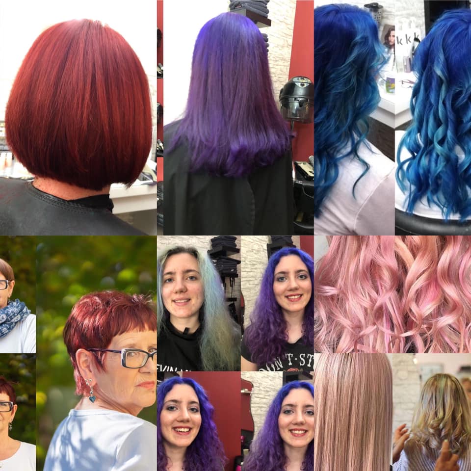 bunte haare
