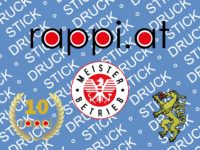 rappi.at, druck stick, inkl. Meister, Jubiläum, Panther, 2020