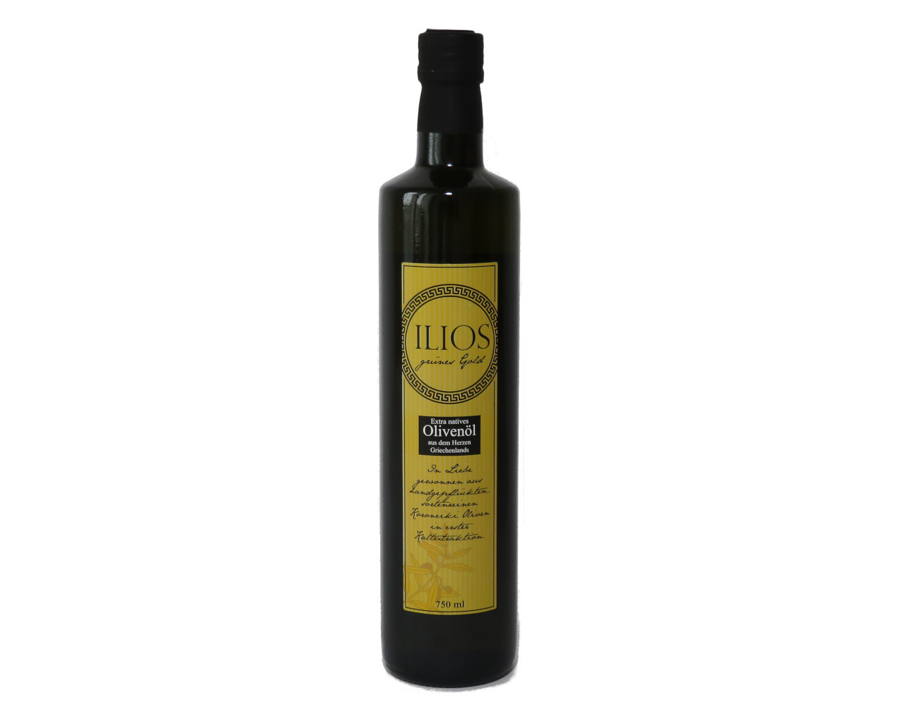 Griechisches Olivenöl 750ml vorne