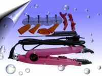Haarverlaengerungs-Set-Haar-Extensions-Connector-Pink